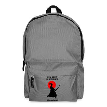 Spell of Miyamoto Mushashi 5 black - Backpack - elephant grey - Front