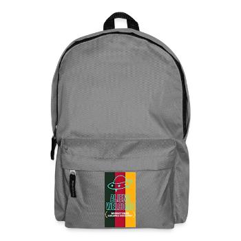Bière Alien Réception Humour - Sac à dos - gris éléphant - Devant