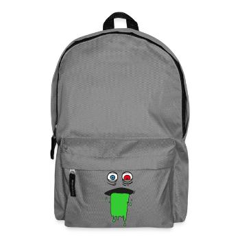 Slime Monster - Backpack - elephant grey - Front