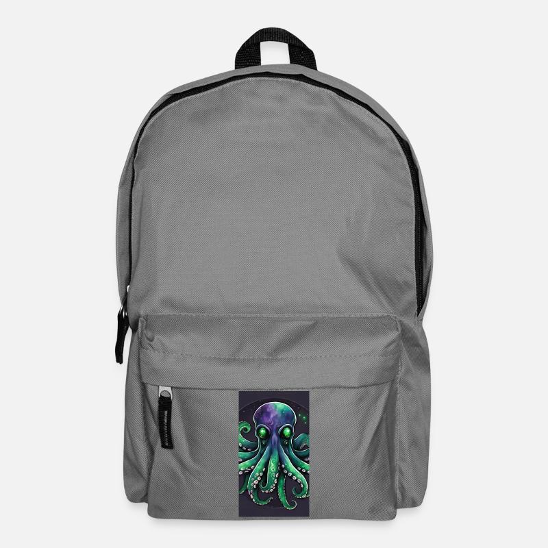 Oktopus-Galaxie - Rucksack - Mittelgrau