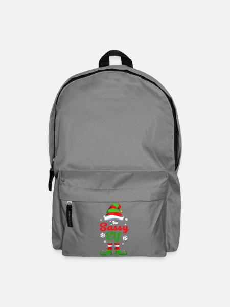 Elfe Elf Weihnachtsgeschenk Nervensäge - Rucksack - Mittelgrau