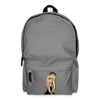 Punk Klee Dame - Rucksack - Mittelgrau - Vorne