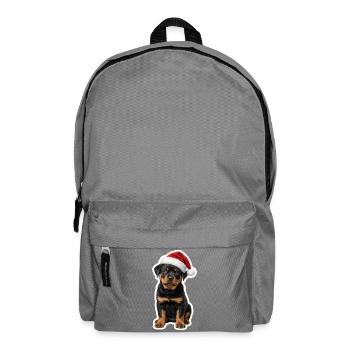 Chiot Rottweiler fort très doux - Sac à dos - gris éléphant - Devant