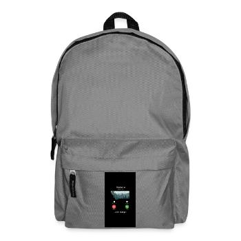 Le Montana m’appelle et je dois y aller cadeau de la fierté d’État - Sac à dos - gris éléphant - Devant