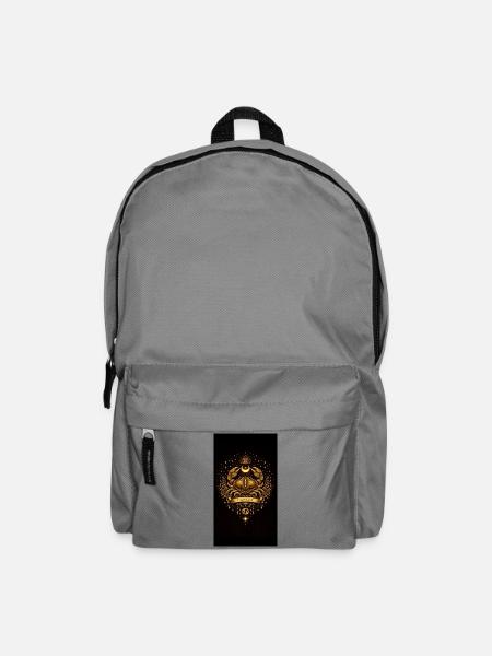 Golden Zodiac Collection – Cancer Astrology Gold - Rucksack - Mittelgrau
