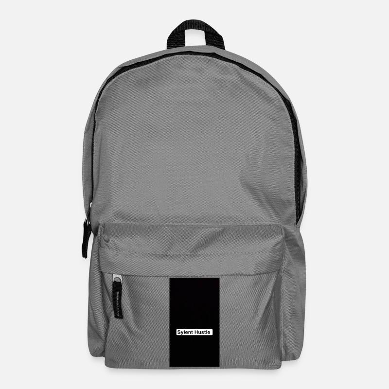 Sylent Hustle Noir Monochrome Tee - Rucksack - Mittelgrau