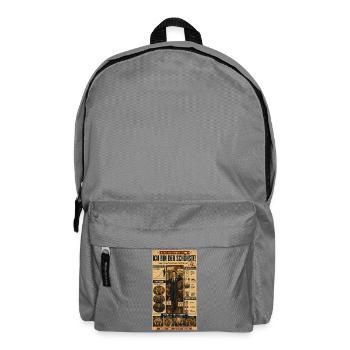 Ich bin der Schönste – Krone inklusive - Rucksack - Mittelgrau - Vorne