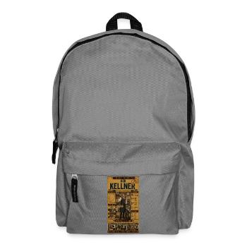 Der Kellner – er rettet den Abend - Rucksack - Mittelgrau - Vorne