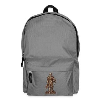 Halloween Tischler Mumie - Rucksack - Mittelgrau - Vorne