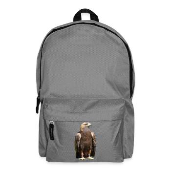 Vogeltier Greifvogel Krallen Falkner Beizjagd - Rucksack - Mittelgrau - Vorne