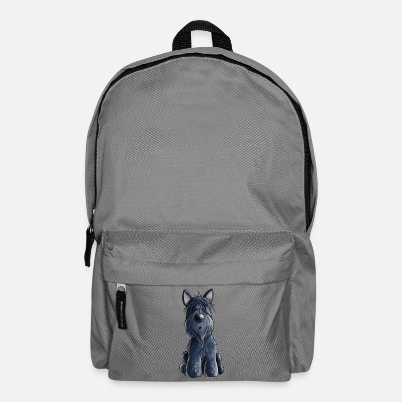 Süßer Scottish Terrier - Scottie - Geschenk - Hund - Rucksack - Mittelgrau