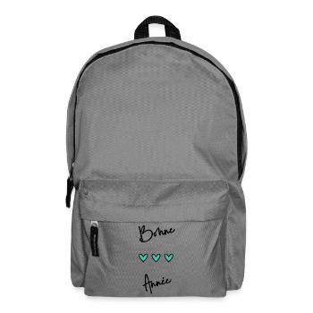 BONNE ANNEE. SAINT SYLVESTRE. NOUVELLE ANNÉE - Sac à dos - gris éléphant - Devant