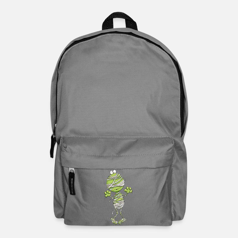 Frosch Mumie Halloween - Rucksack - Mittelgrau