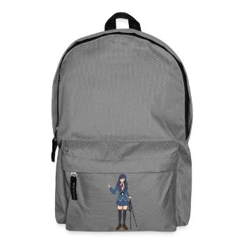 Just a Girl Who Loves Photography Kawaii Anime Gir - Backpack - elephant grey - Front