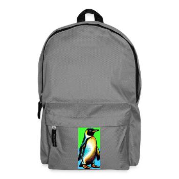 penguin - Backpack - elephant grey - Front