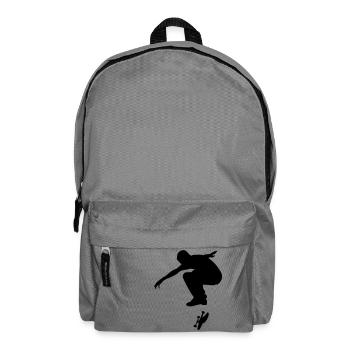 Skateboarder - Sac à dos - gris éléphant - Devant