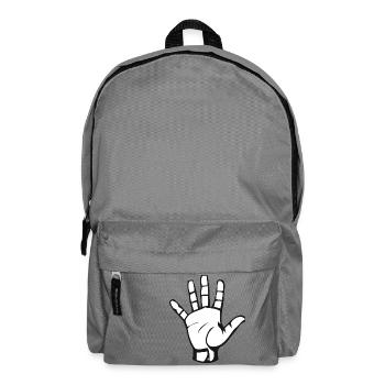 hand - Backpack - elephant grey - Front