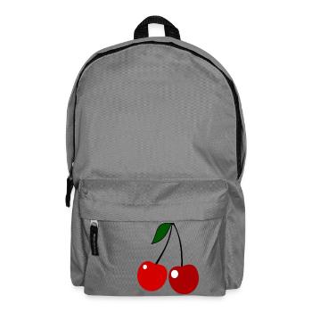 cerises cerises veggie légumes fruits21 - Sac à dos - gris éléphant - Devant