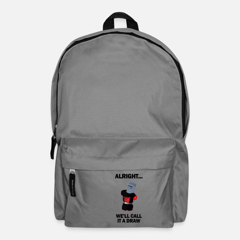 Der schwarze Ritter - Rucksack - Mittelgrau