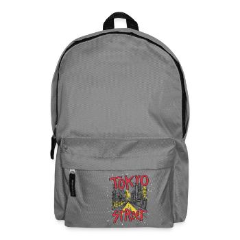 Travel To Tokyo 80s Retro Vintage - Rucksack - Mittelgrau - Vorne