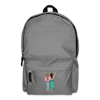 Best Friends Girlfriend - Backpack - elephant grey - Front