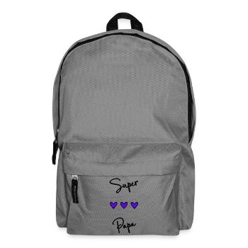 WEIHNACHTEN. JAHR. JAHRESTAG. RUHESTAND. LIEBE. FEST - Rucksack - Mittelgrau - Vorne