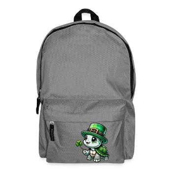 St. Patrick's Schildkröte Fest - Rucksack - Mittelgrau - Vorne