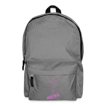 Geschenk für Meike - Rucksack - Mittelgrau - Vorne