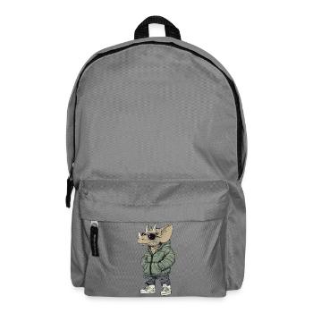 Dinosaurier triceratops Cool Winter - Rucksack - Mittelgrau - Vorne