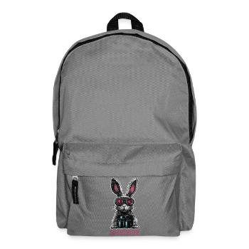 Ostern Suchtrupp Cooler Osterhase - Rucksack - Mittelgrau - Vorne