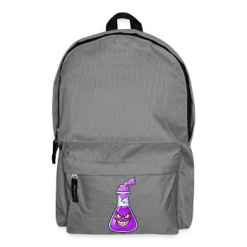Magie de la bouteille d’alchimie violette - Sac à dos - gris éléphant - Devant