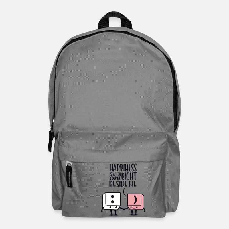 Valentinstag Happy Valentine Geschenk Liebe - Rucksack - Mittelgrau