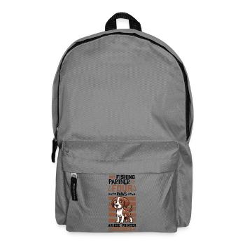 Angeln und Braque de l'Ariège - Rucksack - Mittelgrau - Vorne