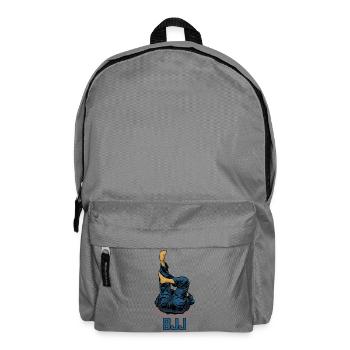 BJJ Triangle - Backpack - elephant grey - Front
