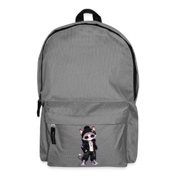 Streetwear-Chat - Rucksack - Mittelgrau - Vorne