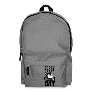 Sorry, ich kann nicht. - Rucksack - Mittelgrau - Vorne