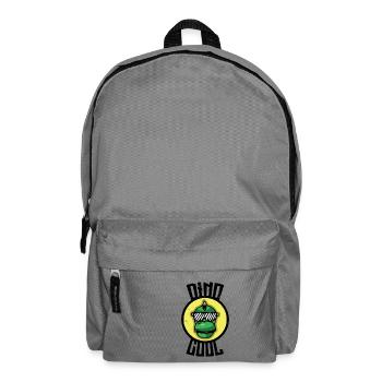 Dinosaurs are cool kids - Backpack - elephant grey - Front