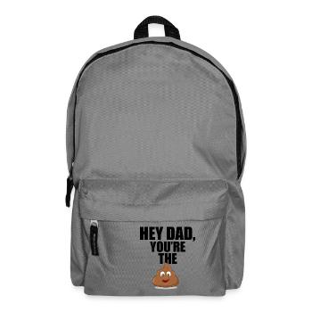 Vatertag Tasse Vatertag Geschenk Tasse - Rucksack - Mittelgrau - Vorne