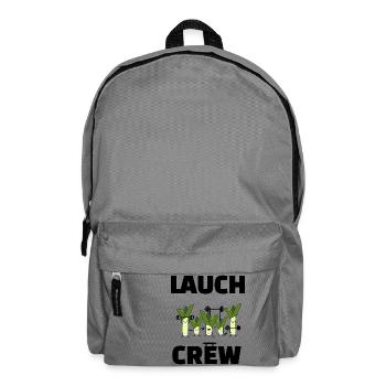 Lauch Crew Eine Gang aus Lauchs - Rucksack - Mittelgrau - Vorne