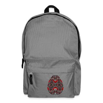Abstrakte Kunst - Rucksack - Mittelgrau - Vorne