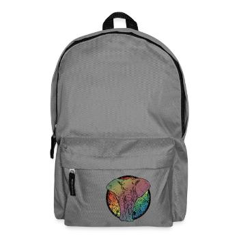 Elefant Comic - Rucksack - Mittelgrau - Vorne