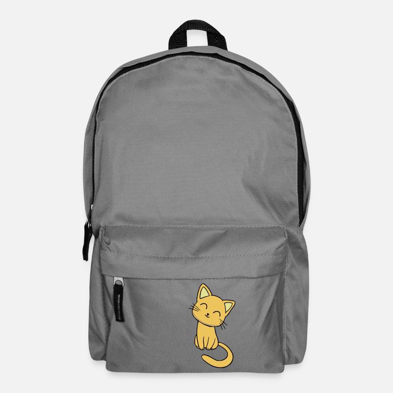 cute cat - Backpack - elephant grey