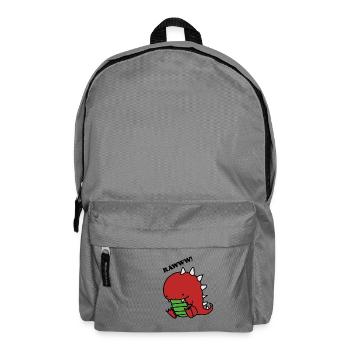 Dino - Backpack - elephant grey - Front