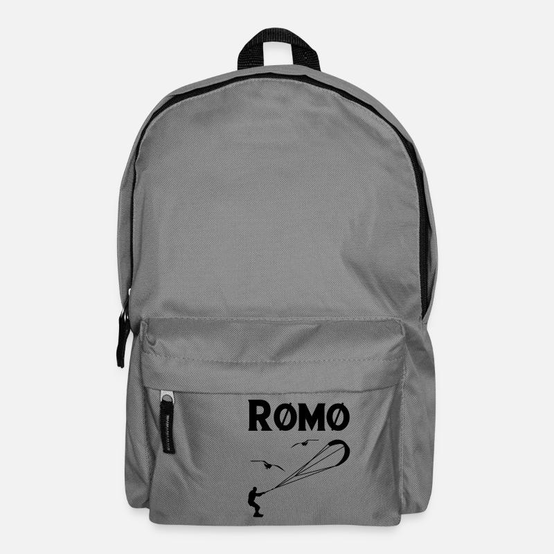 Dänemark Strand Meer Römö Romo Röm Urlaub Geschenk - Rucksack - Mittelgrau