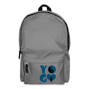Yoga - Yoga - Rucksack - Mittelgrau - Vorne
