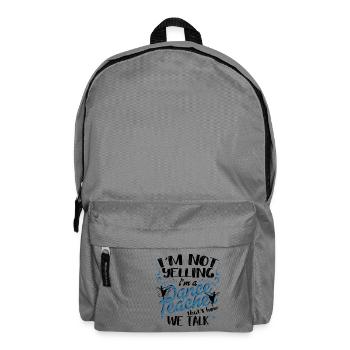 Tanzen Tanzlehrer Tanzlehrerin I'm A Dance Teacher - Rucksack - Mittelgrau - Vorne