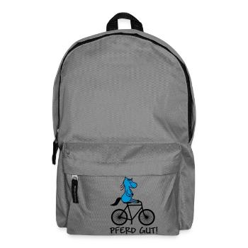pferd gut - Rucksack - Mittelgrau - Vorne