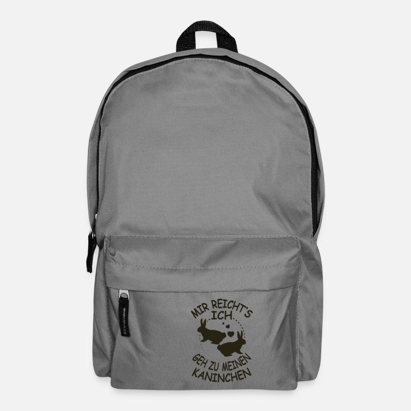Kaninchen - Rucksack - Mittelgrau