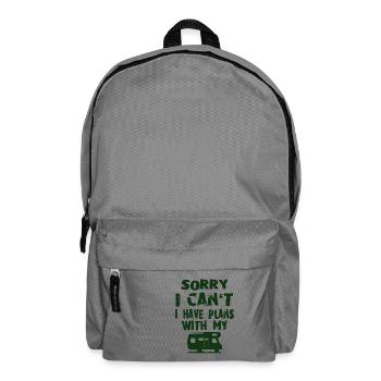 Camper - Backpack - elephant grey - Front