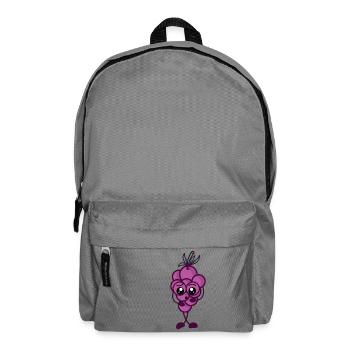 Weintrauben Lustig - Backpack - elephant grey - Front